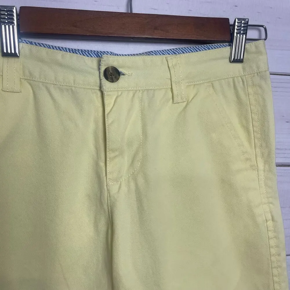 Tommy Hilfiger Yellow Chino‎ Shorts Boys Size 12